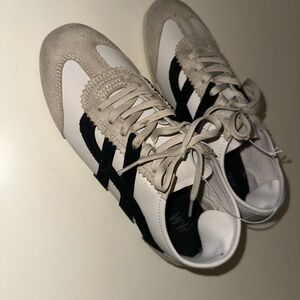 H&M Women’s White and Black Sneakers